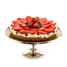 <strong>Tarta truskawkowa</strong>Słodki stół