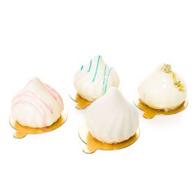 <strong>Monoporcja duża - Stożek śmietanka brzoskiwinia</strong>Słodki stół